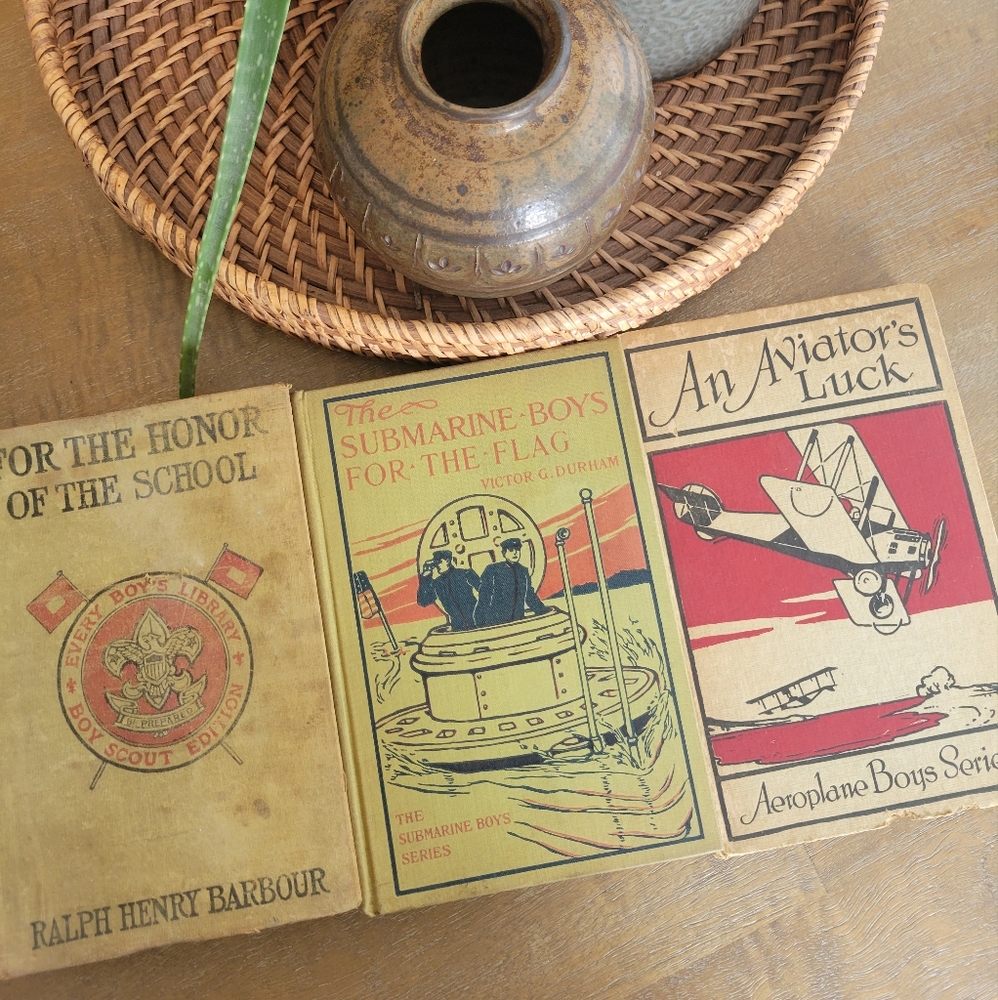 Vintage book set from early 1900's